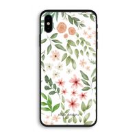 Botanical sweet flower heaven: iPhone X Biologisch afbreekbaar hoesje