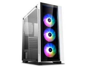 DeepCool MATREXX 55 V3 ADD-RGB 3F tower behuizing 2x USB-A 2.0, USB-A 3.2 (5 Gbit/s), 2x Audio, Window-kit