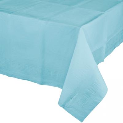 Party/verjaardag Tafelkleed - blauw - 274 x 137 cm - tafellaken van papier