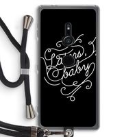 Laters, baby: Sony Xperia XZ2 Transparant Hoesje met koord