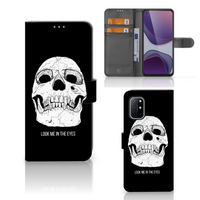 Telefoonhoesje met Naam OnePlus 8T Skull Eyes