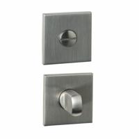 Intersteel WC-sluiting vierkant verdekt 53x53x6mm - met stift 6-8mm - RVS