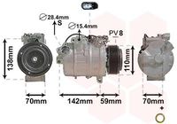 Compressor, airconditioning *** IR PLUS *** 0600K418