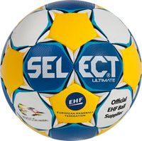 Select Handbal Ultimate EC wit/blauw/geel maat 3