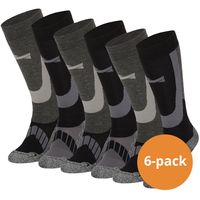 Xtreme Skisokken Unisex 6-pack Multi Black-45/47