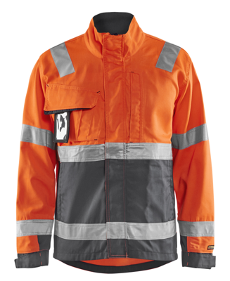 Blåkläder Jack High-Vis 40641811 | High-Vis Oranje/Medium Grijs | Maat XL - 7330509747797