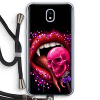 Dodelijk zoet: Samsung Galaxy J5 (2017) Transparant Hoesje met koord