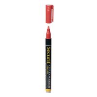 Rode krijtstift ronde punt 1-2 mm - thumbnail