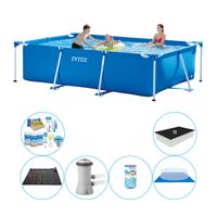 Intex Frame Pool Rechthoekig 300x200x75 cm - Slimme Zwembad Deal - thumbnail