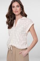 Geisha Blouse Lurex 63235-26 Blouse 10 Off-white