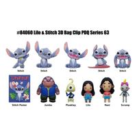 Lilo & Stitch Movie 3D Foam Bag Clips Series 63 Display (24)