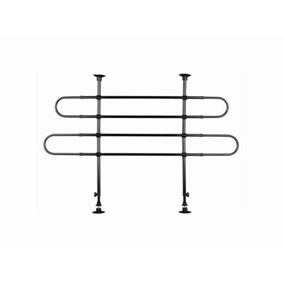 Veiligheidsbarrière Trixie Zwart 85-140 cm 75-110 cm