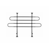 Veiligheidsbarrière Trixie Zwart 85-140 cm 75-110 cm