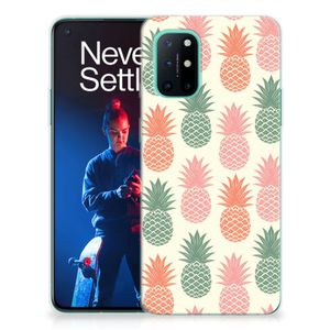 OnePlus 8T Siliconen Case Ananas