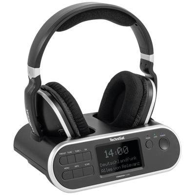 TechniSat Stereoman 2 Internetradio DAB+, VHF (FM) AUX, DAB+, FM Zwart
