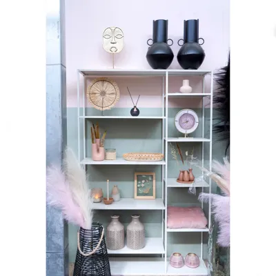 Stalen kast wit 120x30x188 cm