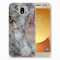 Samsung Galaxy J5 2017 | TPU | Siliconen hoesje | Marmer Grijs