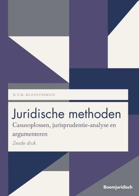 Juridische methoden - H.T.M. Kloosterhuis - Paperback (9789462907713)