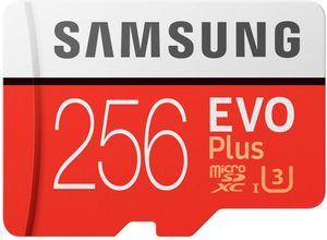 Samsung microSDXC geheugenkaart EVO Plus - 256GB