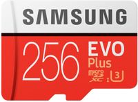 Samsung microSDXC geheugenkaart EVO Plus - 256GB - thumbnail