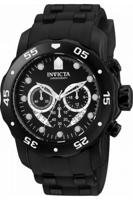 Horlogeband Invicta 16986.01 Rubber Zwart