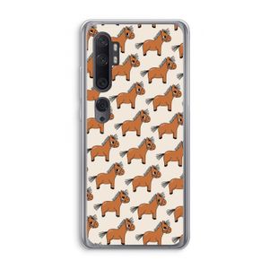 Pony: Xiaomi Mi Note 10 Transparant Hoesje