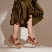FitFlop TM Dames Sandalen (Bruin) - thumbnail