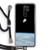 Alone in Space: Xiaomi Redmi 9 Transparant Hoesje met koord