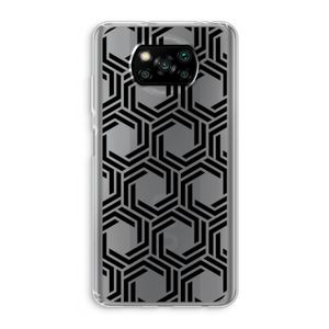 Geometrisch patroon: Xiaomi Poco X3 NFC Transparant Hoesje