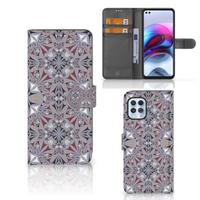 Motorola Moto G100 Bookcase Flower Tiles