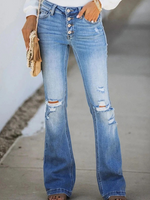 As Picture Holiday Ripped Denim Jeans - thumbnail