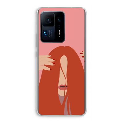 Woke up like this: Xiaomi Mi Mix 4 Transparant Hoesje