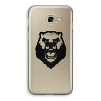Angry Bear (black): Samsung Galaxy A5 (2017) Transparant Hoesje
