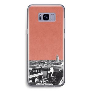 Marrakech Skyline : Samsung Galaxy S8 Transparant Hoesje