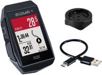 Sigma rox 11.1 evo gps zw/zw standaard stuurhouder + usb-c oplaadkabel