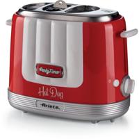 Ariete party time hotdogmaker 0206/00 hot dog maker (rood/wit)