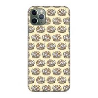 Slapende poes: Volledig geprint iPhone 11 Pro Max Hoesje