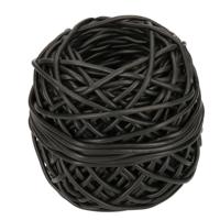 Bindbuis - 50 meter - zwart - nylon - 3 mm - binddraad planten - bindbuizen / binddraad
