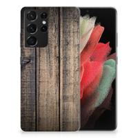Samsung Galaxy S21 Ultra | Bumper Hoesje | Steigerhout Samsung Galaxy S21 Ultra | Bumper Hoesje | Steigerhout