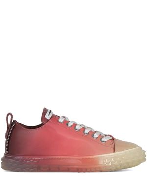 Giuseppe Zanotti baskets à effet dégradé - Rose