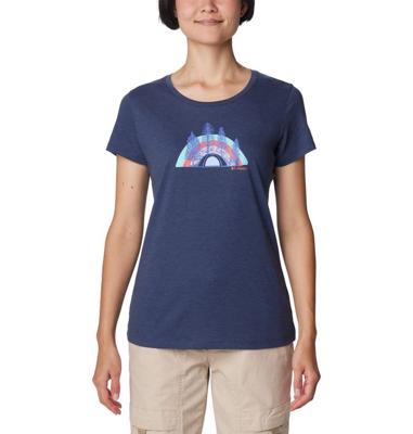 Columbia Daisy Days™ SS Graphic Tee T-Shirt Dames Nocturnal Heath M
