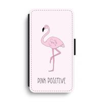 Pink positive: iPhone XS Max Flip Hoesje - thumbnail