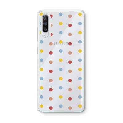 Bollen: Samsung Galaxy A70 Transparant Hoesje