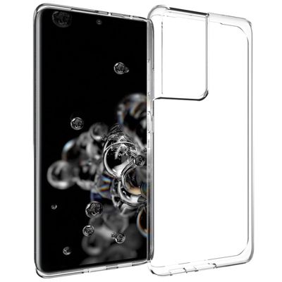 AccezzClear Backcover Samsung Galaxy S21 Ultra Telefoonhoesje Transparant