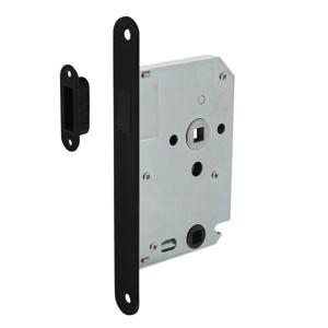 Intersteel Slotkast toilet 63/8Domus magneet zwart afgerond - 0094.957265