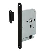 Intersteel Slotkast toilet 63/8Domus magneet zwart afgerond - 0094.957265
