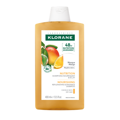 Klorane Haar Shampooing à la Mangue 400ml | Voor Droog Haar