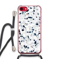 Terrazzo N°1: iPhone SE 2020 Transparant Hoesje met koord