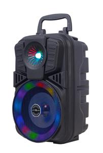 Gembird SPK-BT-LED-01 draagbare luidspreker Mono draadloze luidspreker Zwart 5 W