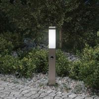 VidaXL Bolderverlichting met sensor 50 cm rvs ip44